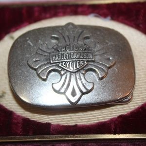 HARLEY DAVIDSON VTG CREST WOMEN'S BELT BUCKLE